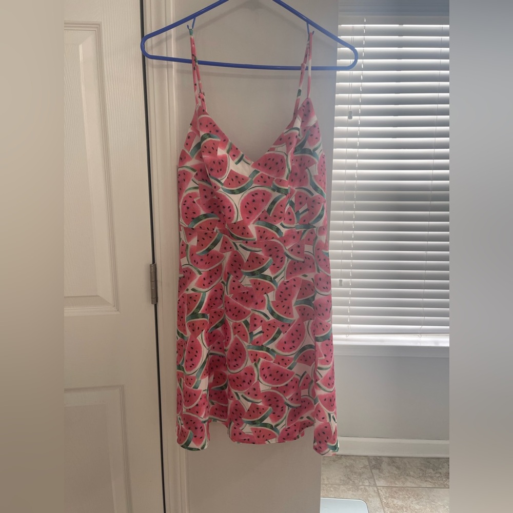 NWT SMYM Watermelon Dress sz L 🍉
